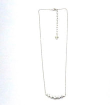 Tapered stone “Bling” fashion Necklace