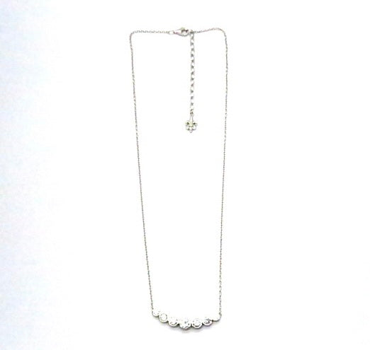 Tapered stone “Bling” fashion Necklace