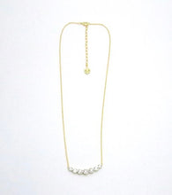 Tapered stone “Bling” fashion Necklace