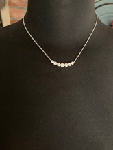 Tapered stone “Bling” fashion Necklace