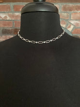Paper Clip Sterling Necklace