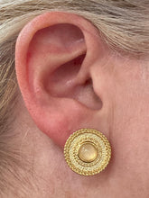 Royal Button Earring.  Coming soon Pre-order only at this time