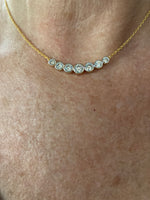 Tapered stone “Bling” fashion Necklace- Pre-order only at this time