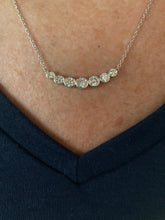 Tapered stone “Bling” fashion Necklace