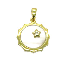 Sun and Star pendant