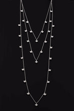 Fleur de Lis Station Necklace 24"