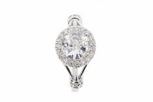 Split Shank Colored CZ Fashion/Birthstone Ring