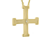 Diamond HI-Polished Jerusalem Cross