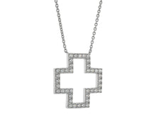 Equilateral Pierced Open Cross