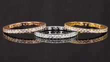 Sterling Silver Eternity Stacker Band