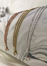 Triple Strand Fleur de Lis disc Bracelet
