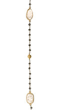 Quartz & Black Spinel Necklace