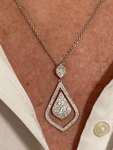 Silver Segmented Raindrop