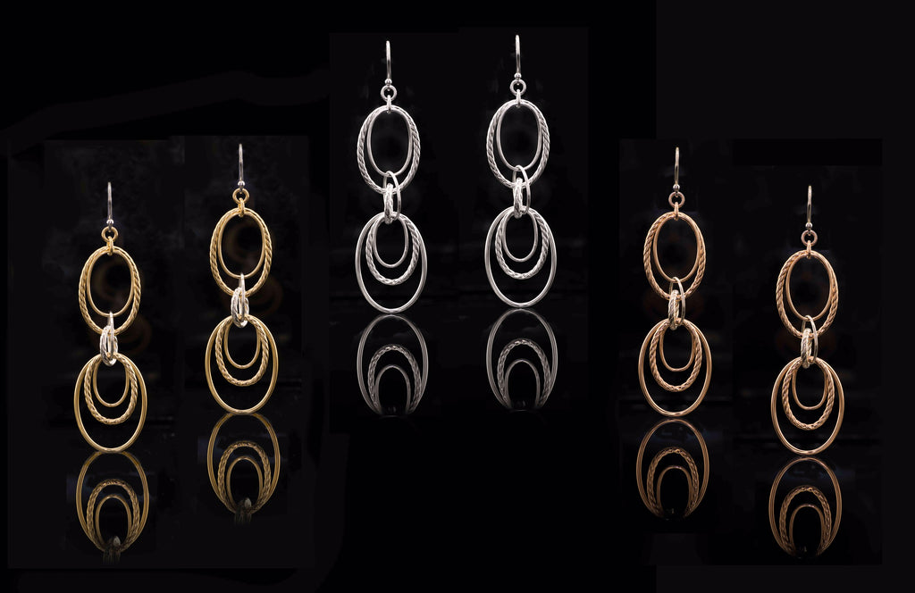 Orbits” part of the Galaxy Earring Collection – Hope Faith Miracles
