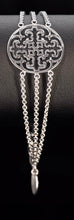 Triple Strand Fleur de Lis disc Bracelet