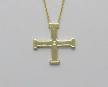 Diamond HI-Polished Jerusalem Cross