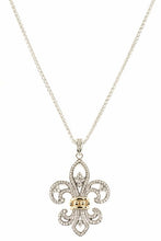 Fleur De Lis Pendant -Fancy Large