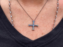Diamond HI-Polished Jerusalem Cross
