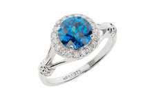 Split Shank Colored CZ Fashion/Birthstone Ring