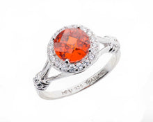 Split Shank Colored CZ Fashion/Birthstone Ring