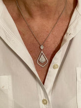 Silver Segmented Raindrop