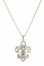 Fleur De Lis Pendant -Fancy Large