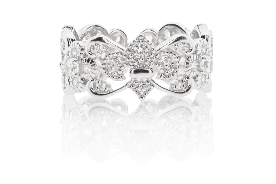 Fleur de Lis Scroll Band