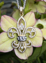 Fleur De Lis Pendant -Fancy Large