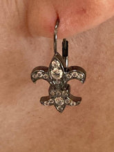 Fleur De Lis Drop Earrings