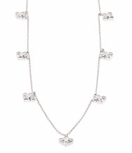 Fleur de Lis Station Necklace 24"