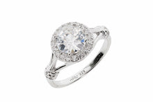 Split Shank Colored CZ Fashion/Birthstone Ring