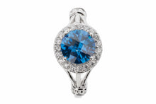 Split Shank Colored CZ Fashion/Birthstone Ring