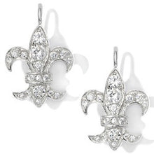 Fleur De Lis Drop Earrings