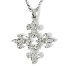 “Snowflake” Fleur de lis Pendant