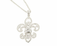 Fleur De Lis Pendant -Fancy Large
