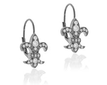 Fleur De Lis Drop Earrings