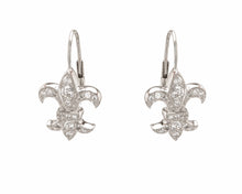 Fleur De Lis Drop Earrings