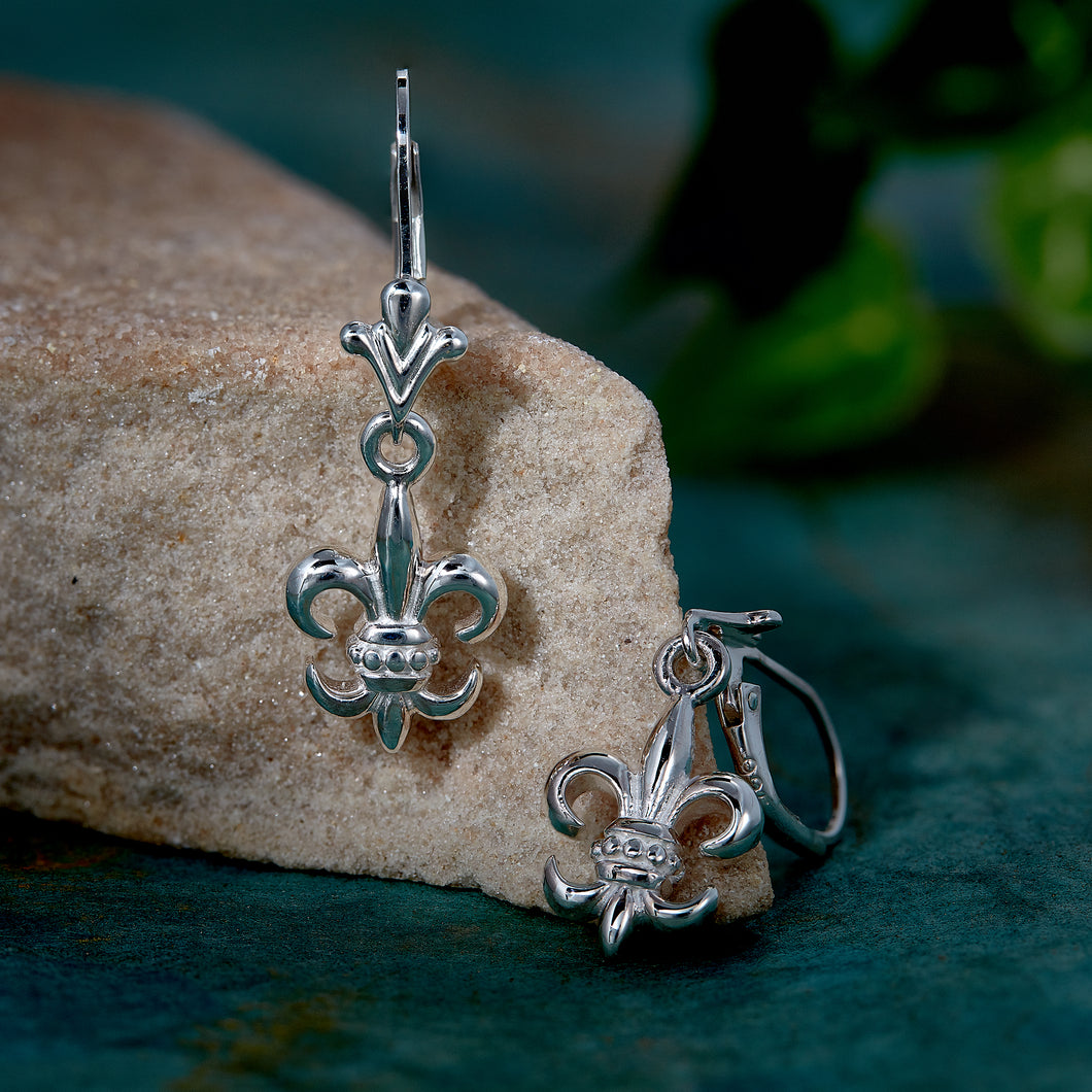 Fleur de lis Earrings