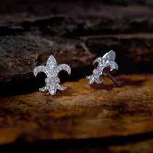 The Louisiana Saint Fleur De Lis Post Earrings