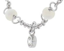 MOP Sterling Silver Station Bracelet