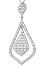 Silver Segmented Raindrop