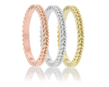 Crowning Glory Tri-Color 3 Stack Rings (sold as set)