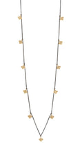 Fleur de Lis Station Necklace 24"