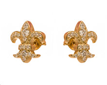 The Louisiana Saint Fleur De Lis Post Earrings