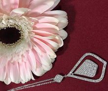 Silver Segmented Raindrop