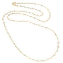 Fleur de Lis Station Necklace 24"