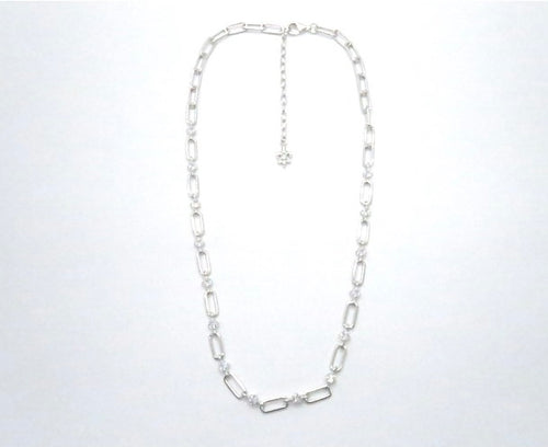 Paper Clip Sterling Necklace- Pre-order only at this time