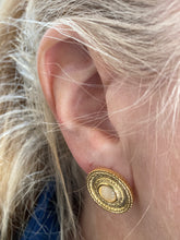 Royal Button Earring.  Coming soon Pre-order only at this time