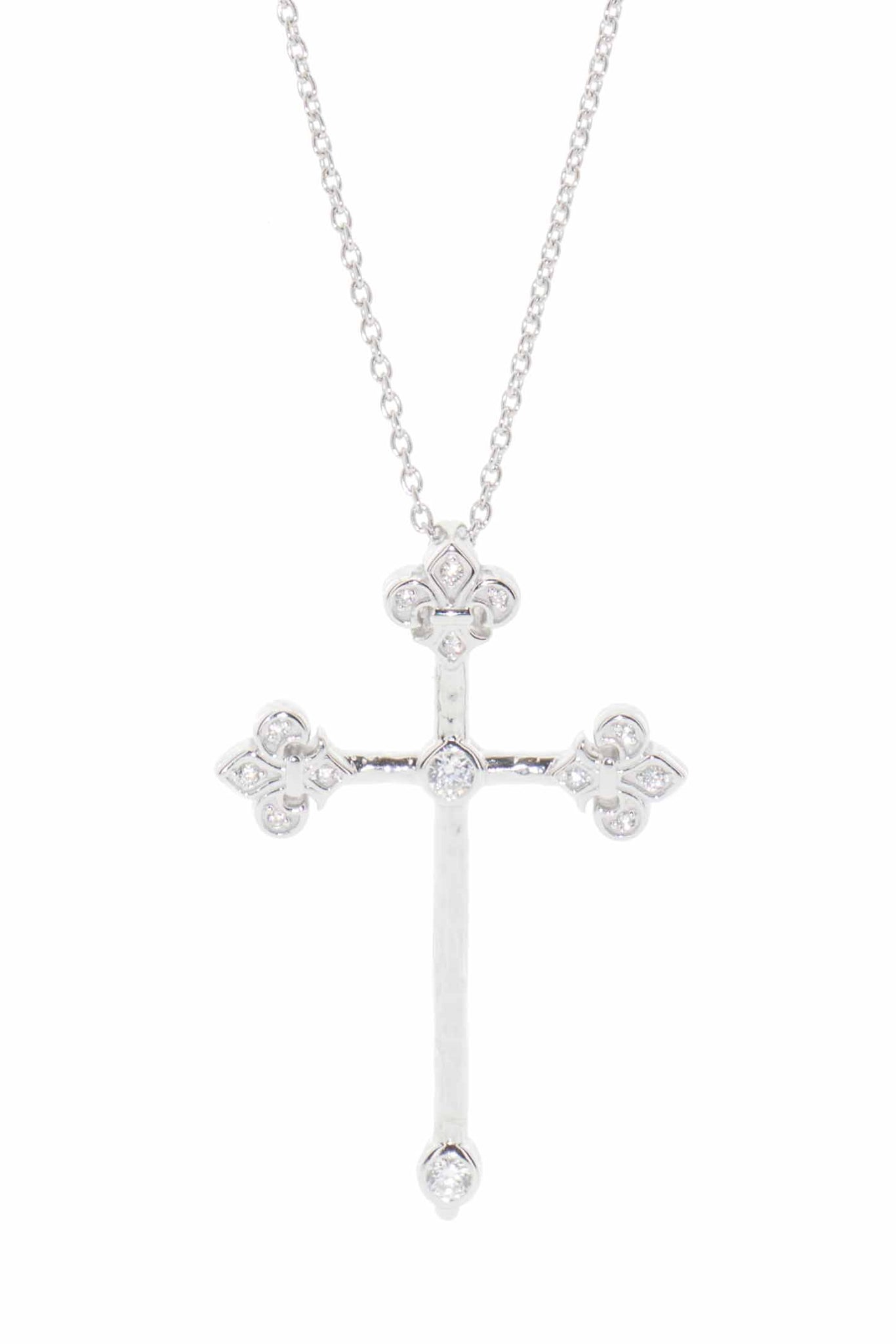 Fleur de Lis Feature Cross – Hope Faith Miracles