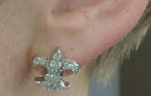 The Louisiana Saint Fleur De Lis Post Earrings